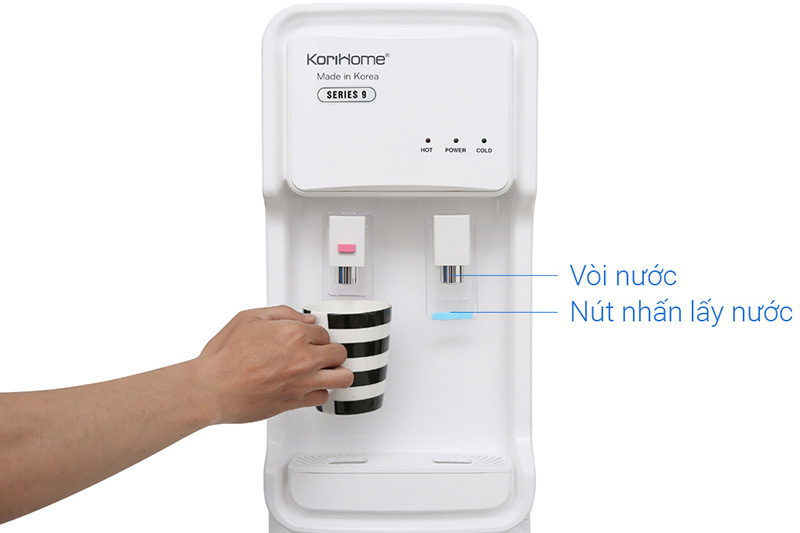 Tiện dụng, an toàn - Máy lọc nước nóng lạnh RO Korihome WPK-903