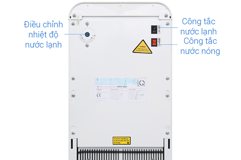 Dễ điều chỉnh - Máy lọc nước nóng lạnh RO Korihome WPK-903