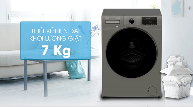 Thiết kế-Máy giặt Beko Inverter 10 kg WCV10749XMST