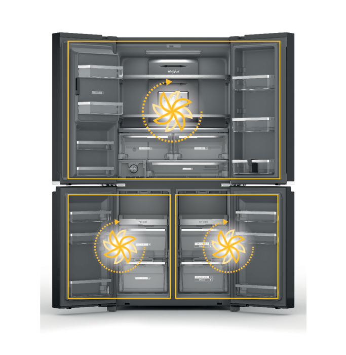 Tủ lạnh Whirlpool 593 lít WFQ590DBSV