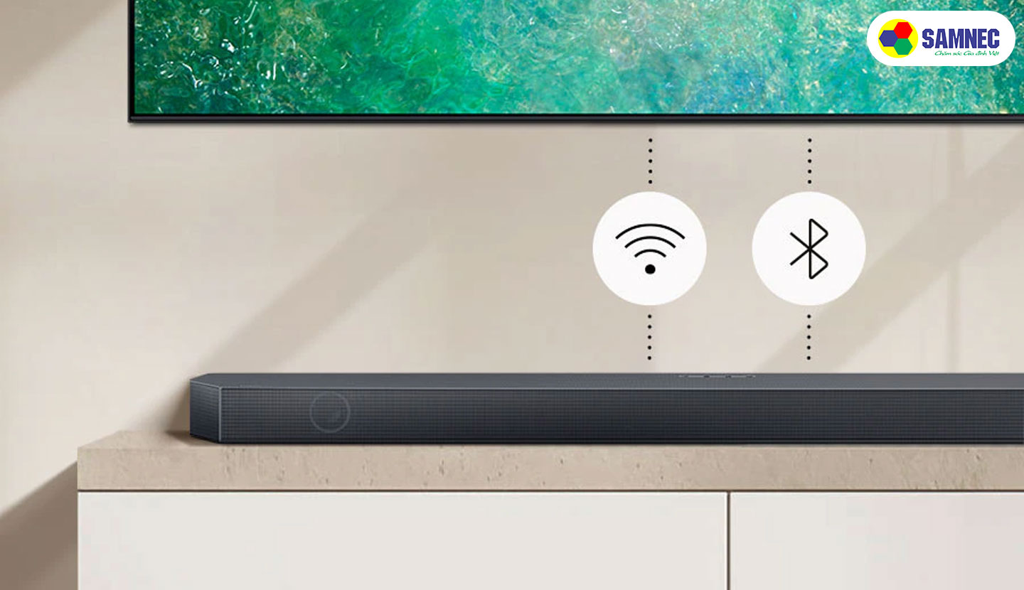 Kết nối không dây Bluetooth trên Loa thanh Samsung Q-series HW-Q990C/XV