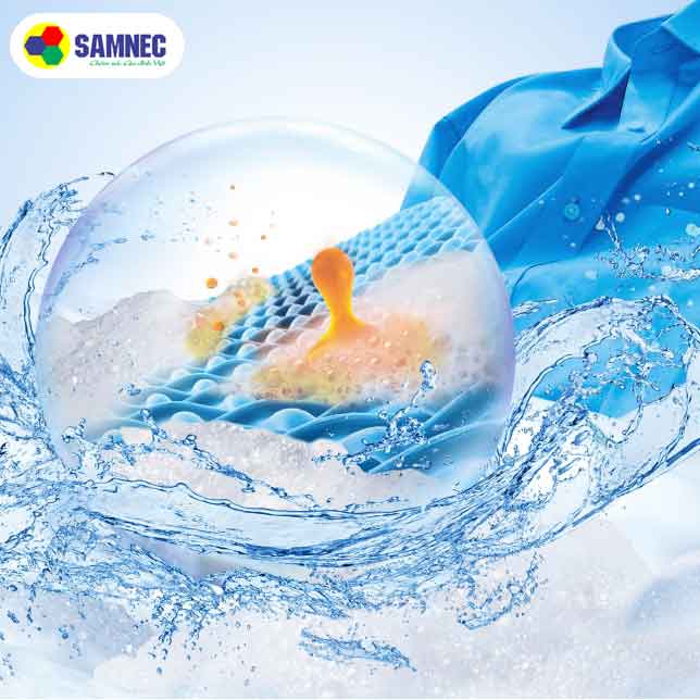 Dòng nước xoáy mạnh mẽ trên máy giặt cửa trên Panasonic NA-F82Y01DRV