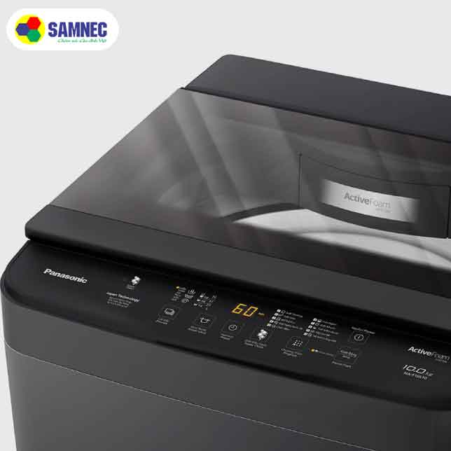 Nắp cửa có độ chịu tải lên đến 60kg trên máy giặt cửa trên Panasonic NA-F82Y01DRV