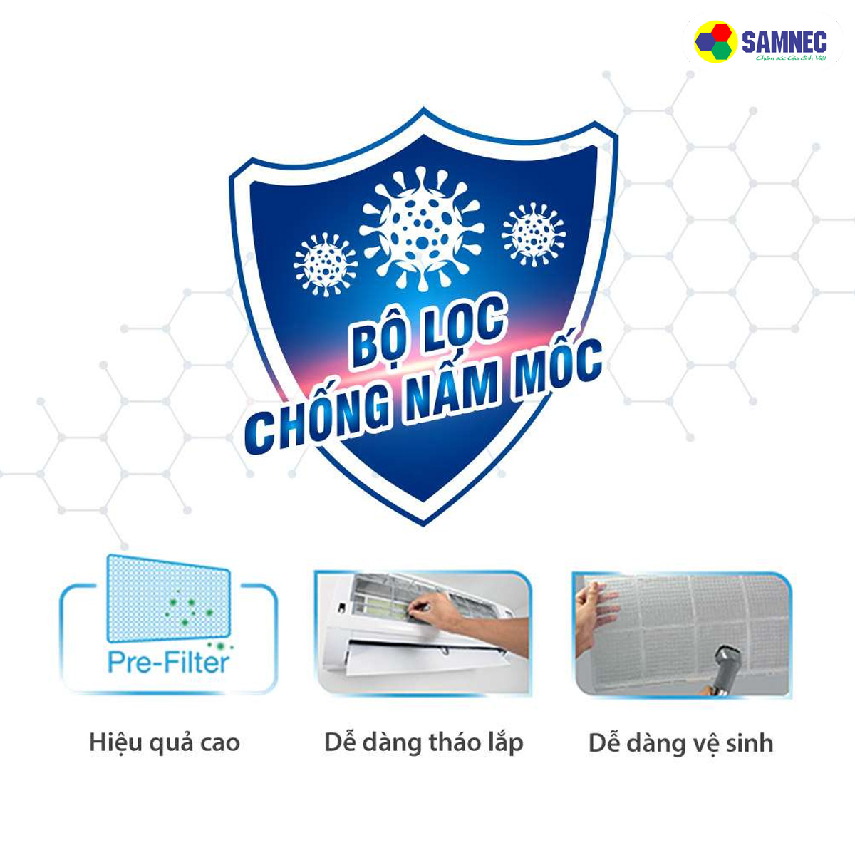 Bộ lọc chống nấm mốc