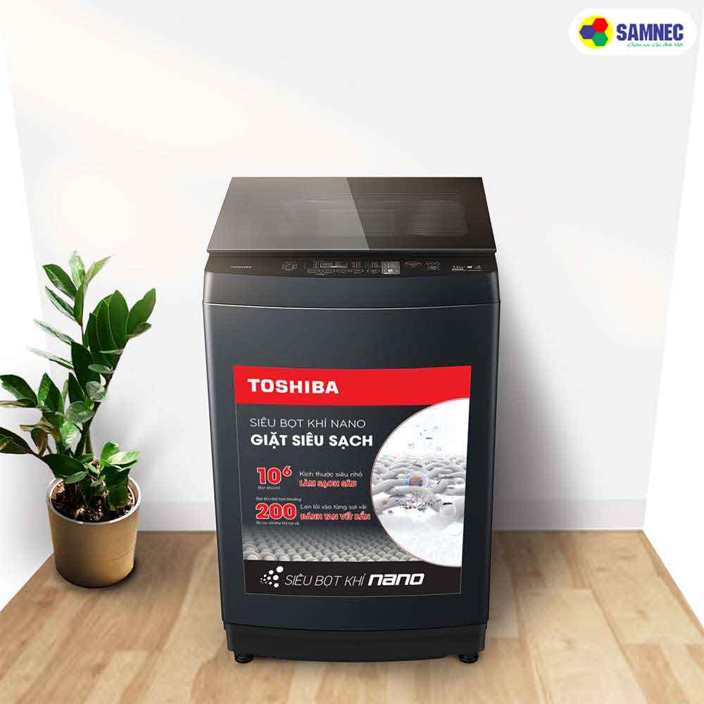 Khối lượng giặt quần áo lên đến 13kg của Máy giặt Toshiba Inverter 13 kg AW-DUM1400LV(MK)