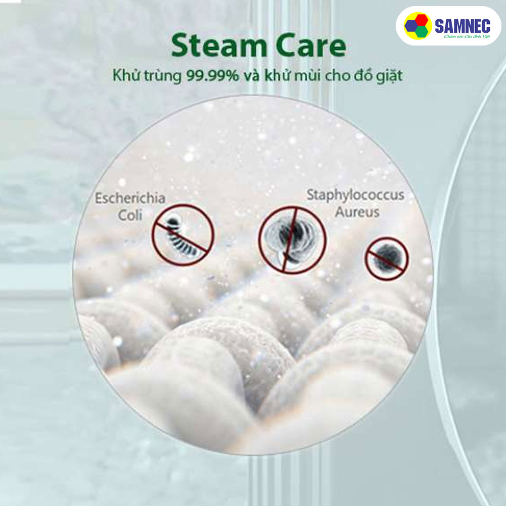 Giặt hơi nước STEAM - Diệt khuẩn tối đa