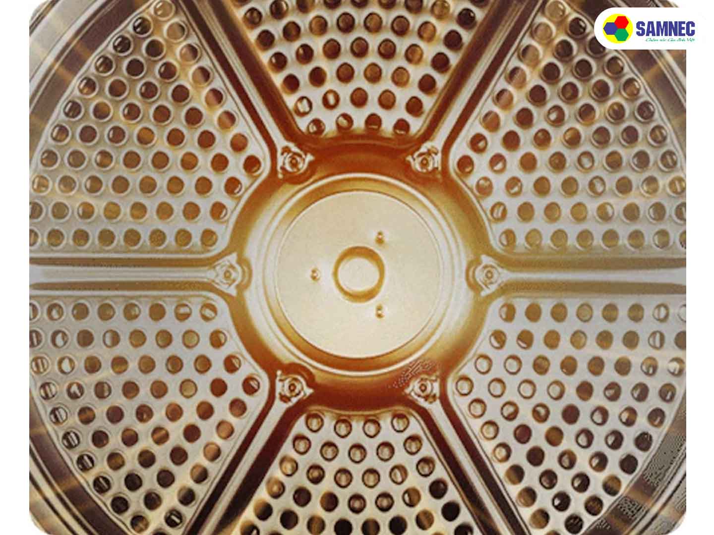 Hệ thống thổi khí 360 trên máy sấy quần áo Samsung Bespoke AI Heatpump DV17B9750CV/SV