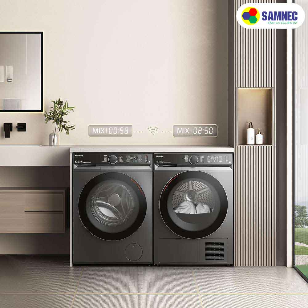 Chương trình sấy tự động trên máy sấy bơm nhiệt Toshiba TD-BK110GHV (MK)