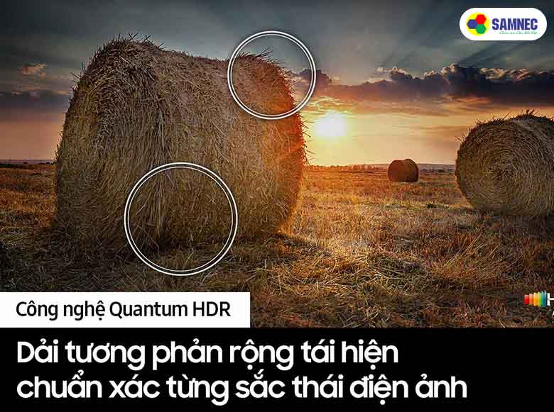 Công nghệ Quantum HDR trên Smart Tivi Samsung 65 inch QLED 4K 65QE1C