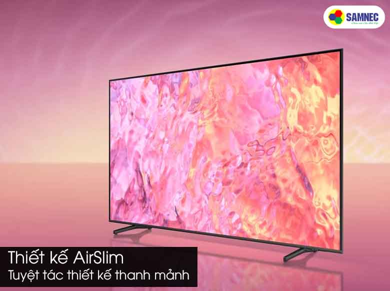 Thiết kế AirSlim trên Smart Tivi Samsung 65 inch QLED 4K 65QE1C