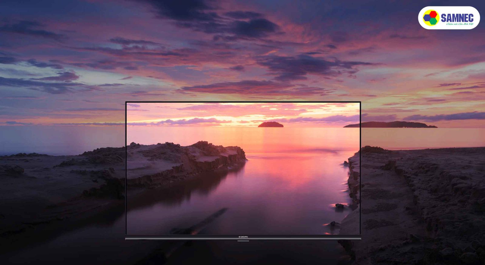 Thiết kế tràn viền và độ phân giải tuyệt vời trên Xiaomi Google Tivi HD 32 inch 32A L32M8-P2SEA