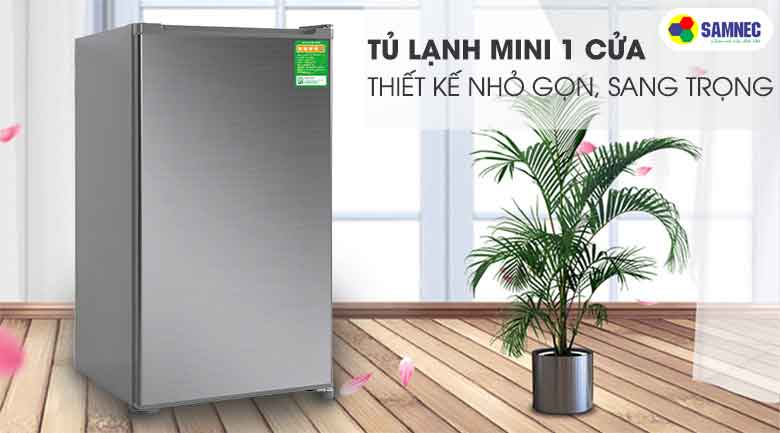 Tủ lạnh Beko 93 lít RS9051P Tủ lạnh Beko 90 lít RS9052S thiết kế nhỏ gọn