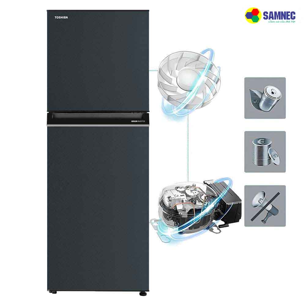 Công nghệ Origin Inverter trên tủ lạnh Toshiba GR-RT329WE-PMV(52)