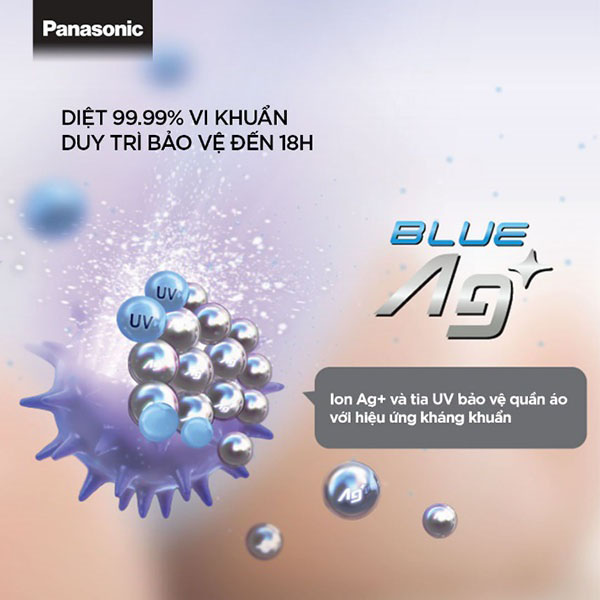 Công nghệ diệt khuẩn nước lạnh Blue AG+ tiêu diệt 99,99% vi khuẩn