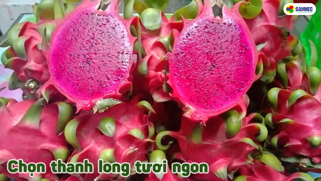 Cách chọn quả thanh long để làm mỳ