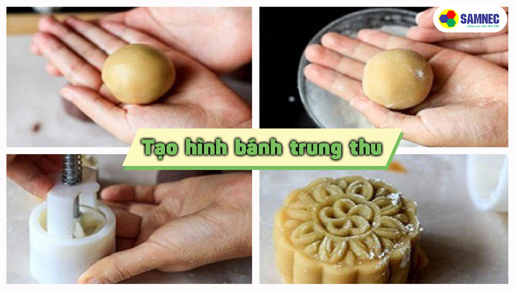 Cách tạo hình bánh trung thu