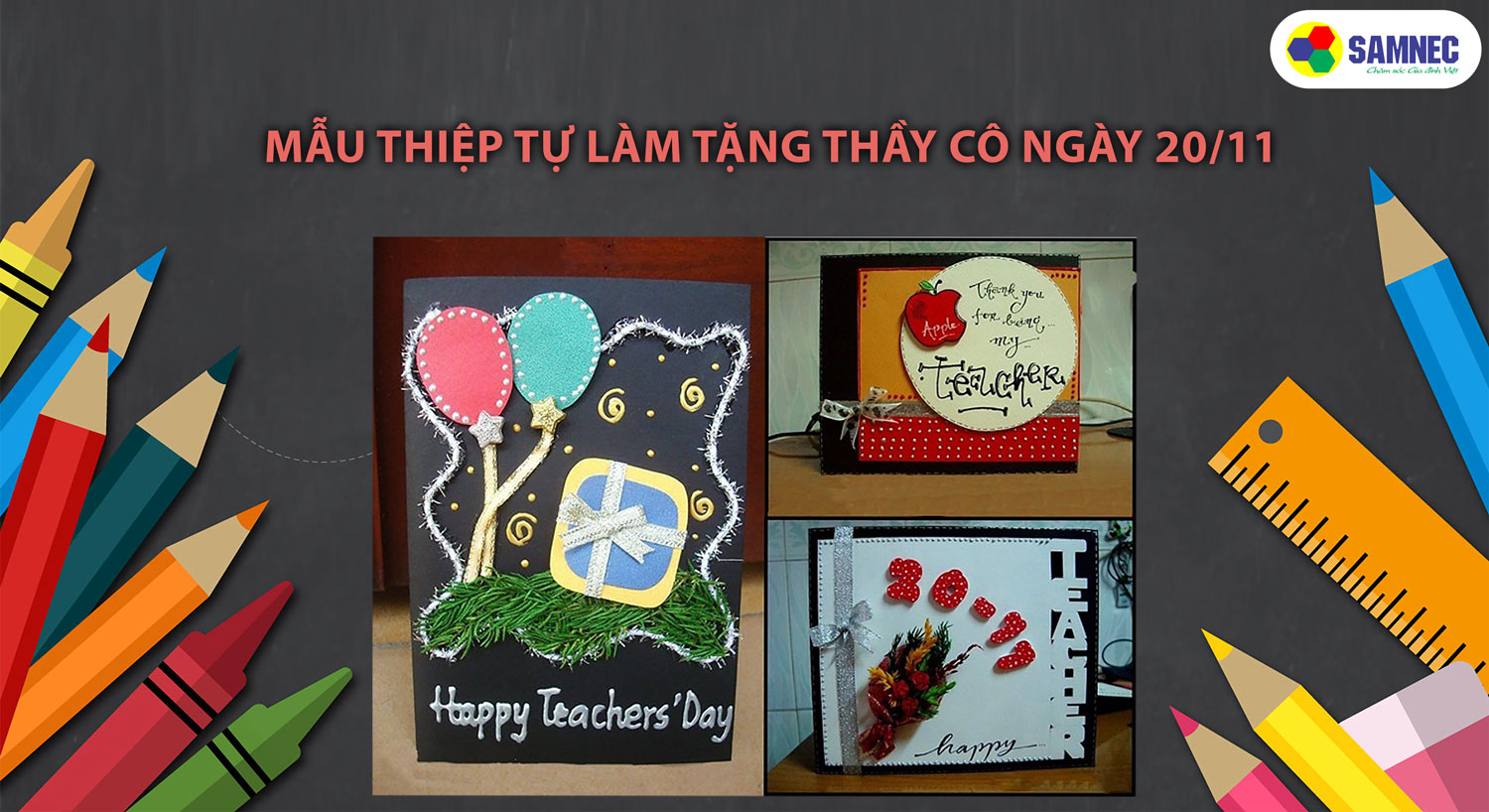 mẫu thiệp tặng thầy cô