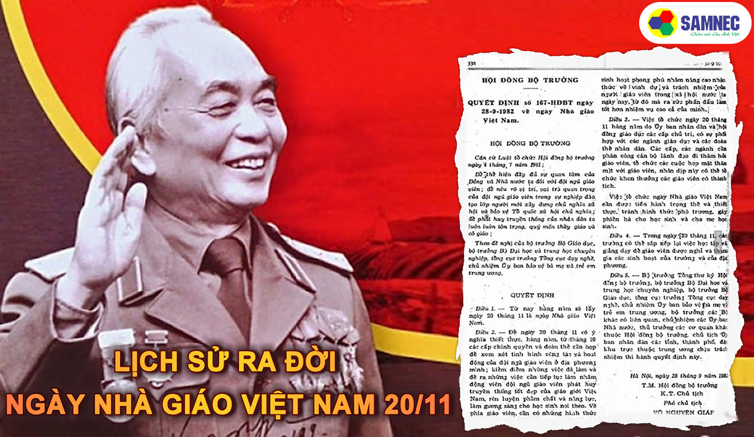 Nguồn gốc ngày 20/11