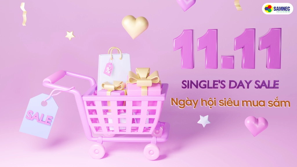 Ngày 11/11 là ngày hội mua sắm với nhiều giảm giá