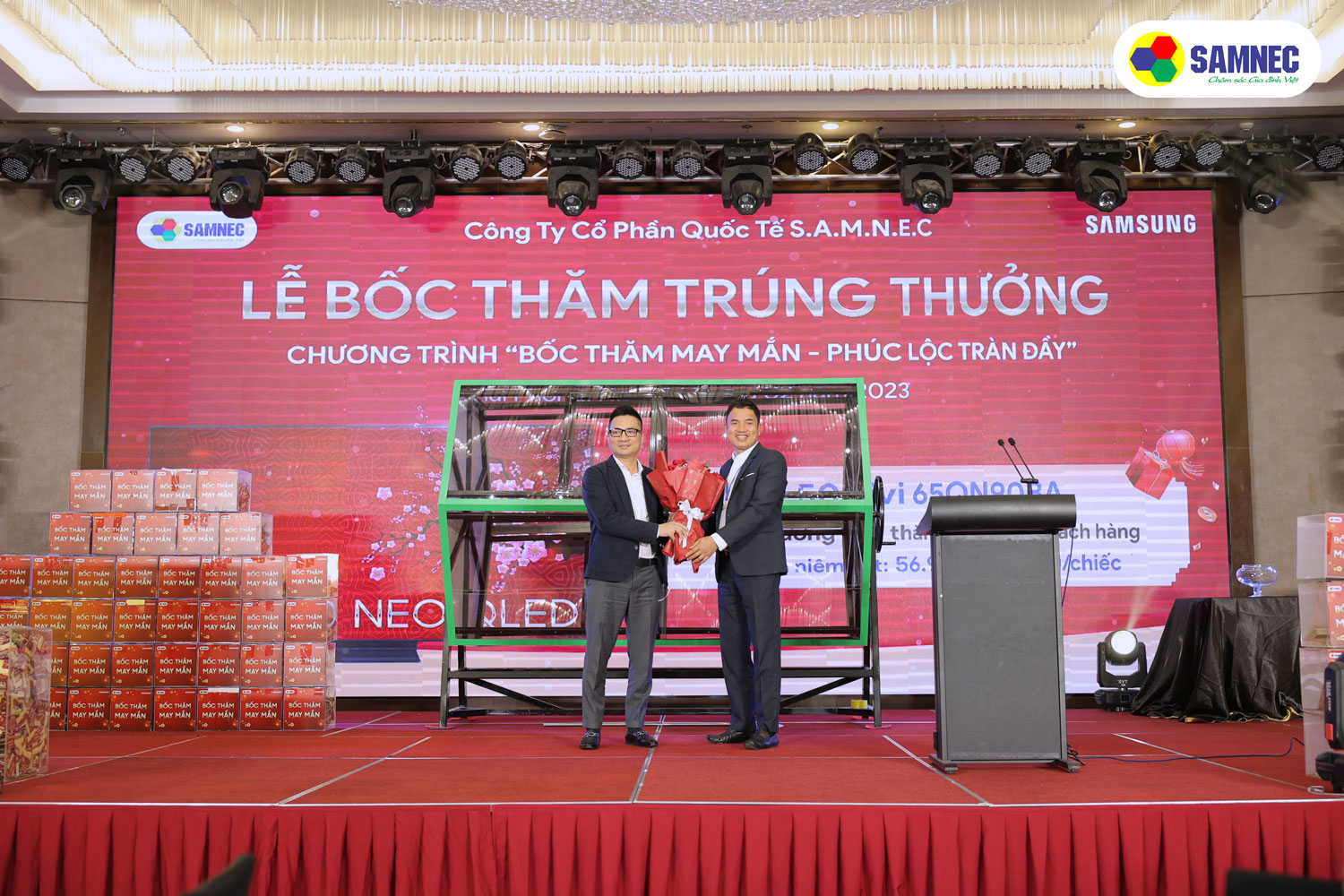 Hình ảnh của chương trình Bốc thăm may mắn Phúc lộc tràn đầy