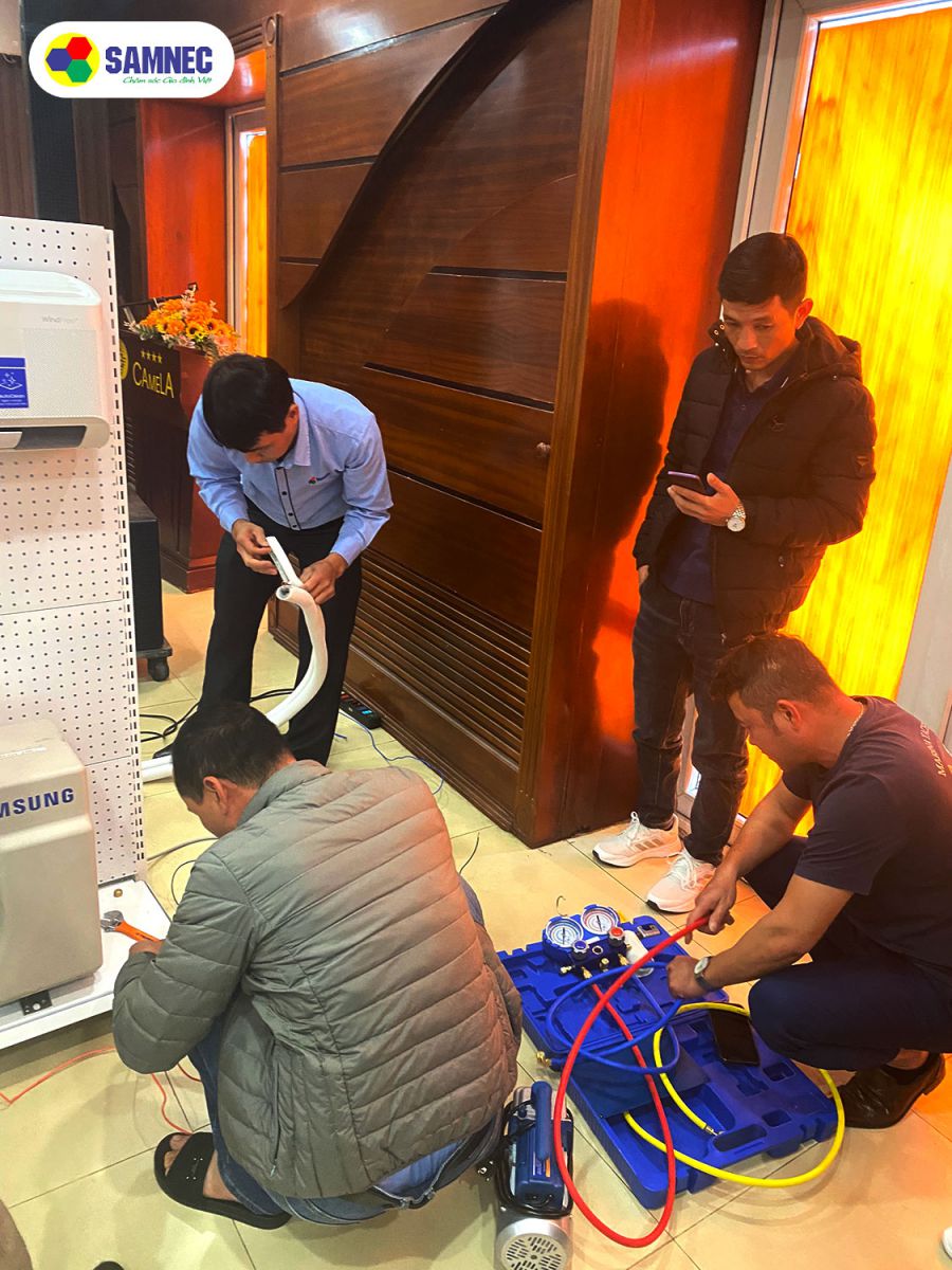 Đào tại nâng cao tay nghề lắp đặt điều hòa