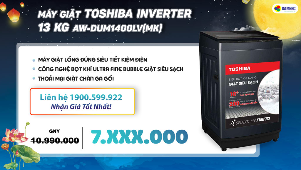 Khuyến mại máy giặt dịp trung thu