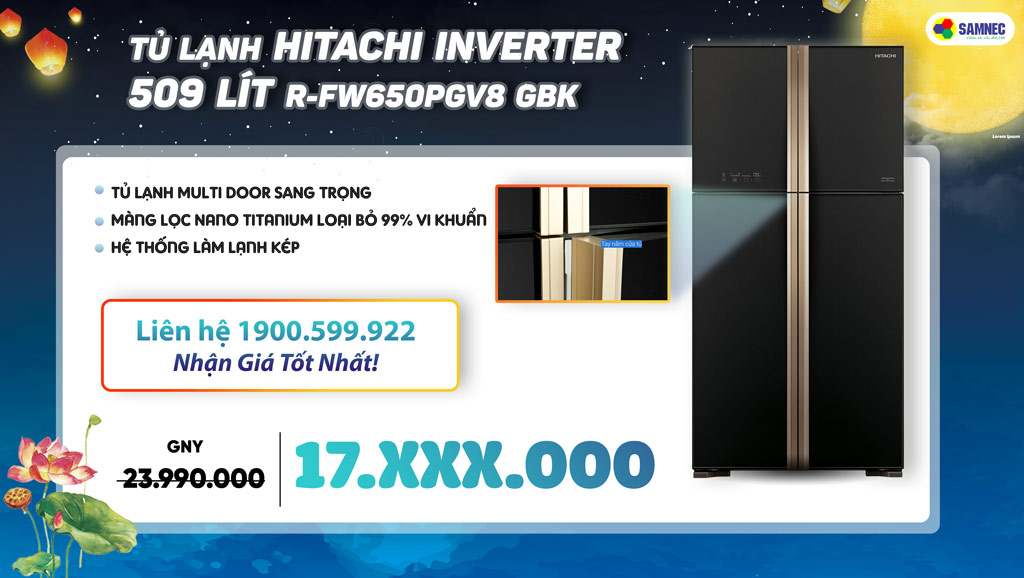 Khuyến mại tủ lạnh dịp trung thu