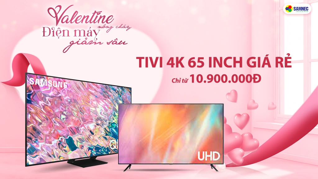 Thỏa thích xem tivi màn hình lớn với mức giá giảm kịch sàn