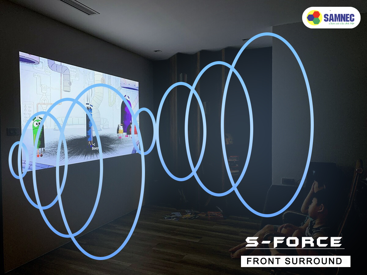 Công nghệ S-Force Front Surround trên tivi Sony