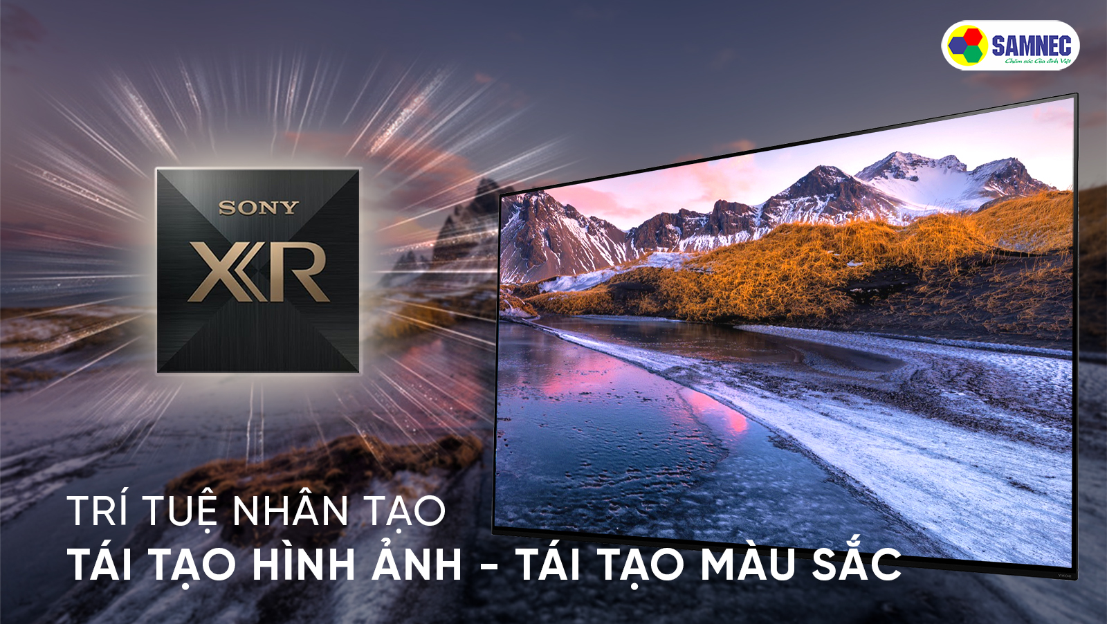 bộ xử lý trí tuệ nhận thức XR Cognitive trên tivi Sony A90J