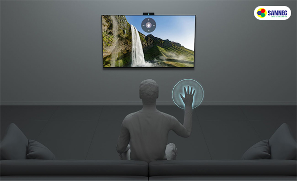 Bravia cam điều chỉnh bằng cử chỉ