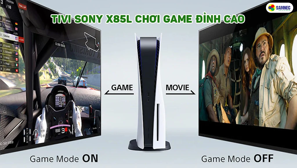Tivi Sony X85L cung cấp chế độ chơi game đỉnh cao