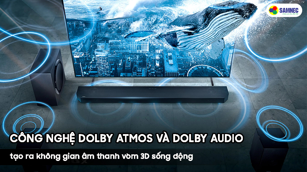 công nghệ âm thanh Dolby Atmos và Dolby Audio của Sony