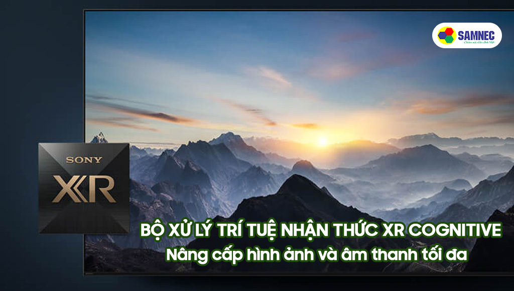 Tivi Sony trang bị bộ xử lý Cognitive Processor XR
