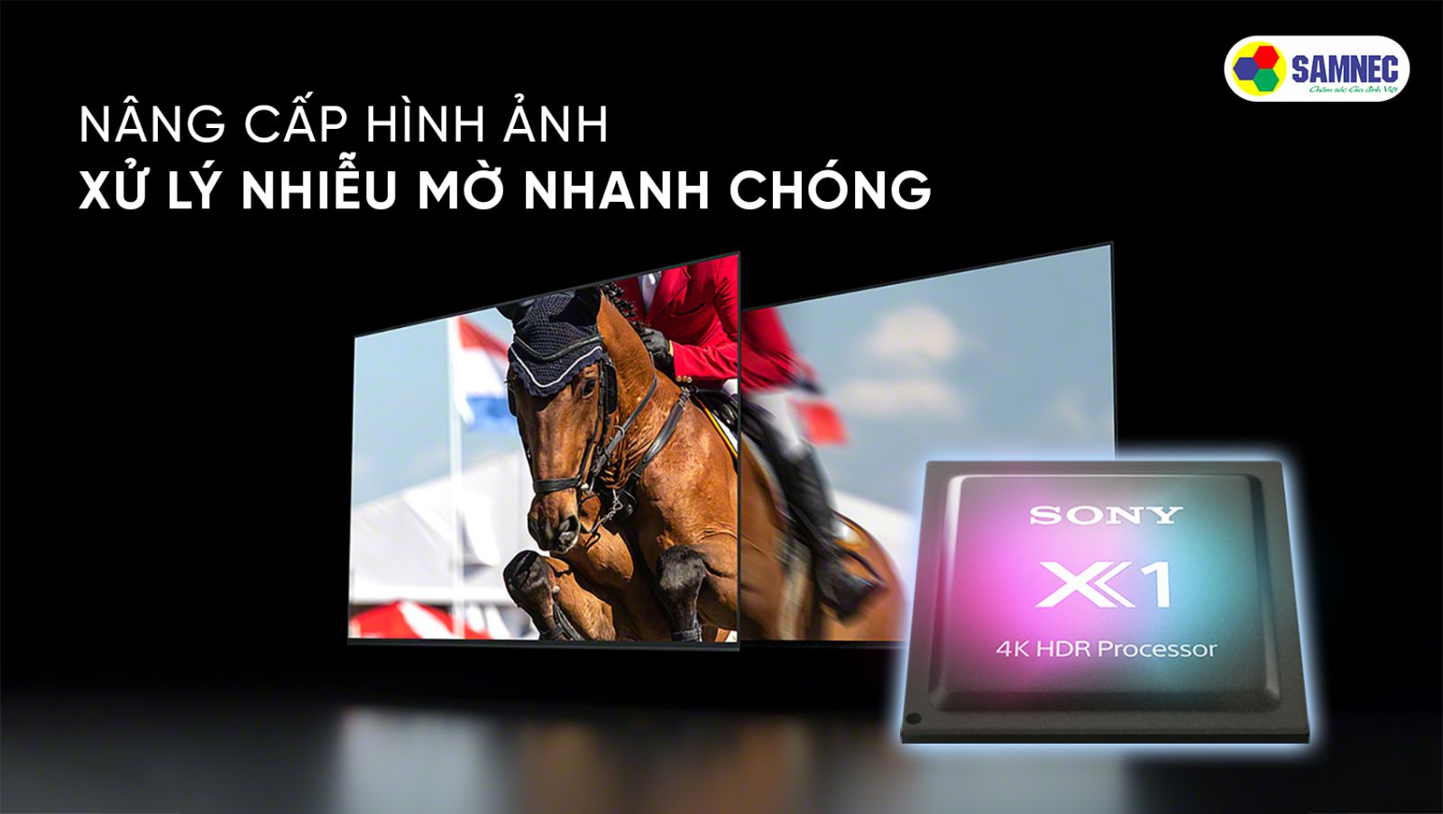 Bộ xử lý 4K HDR Processor trên tivi Sony