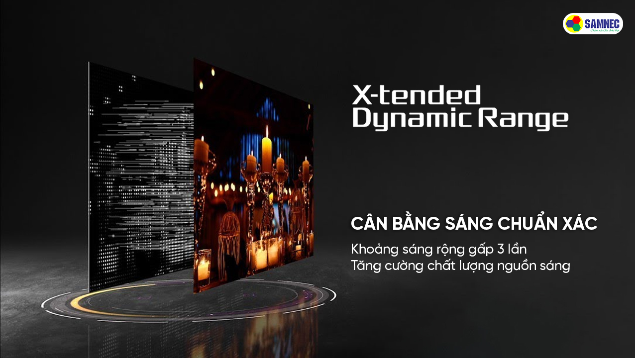 Công nghệ X-tended Dynamic Range trên tivi Sony