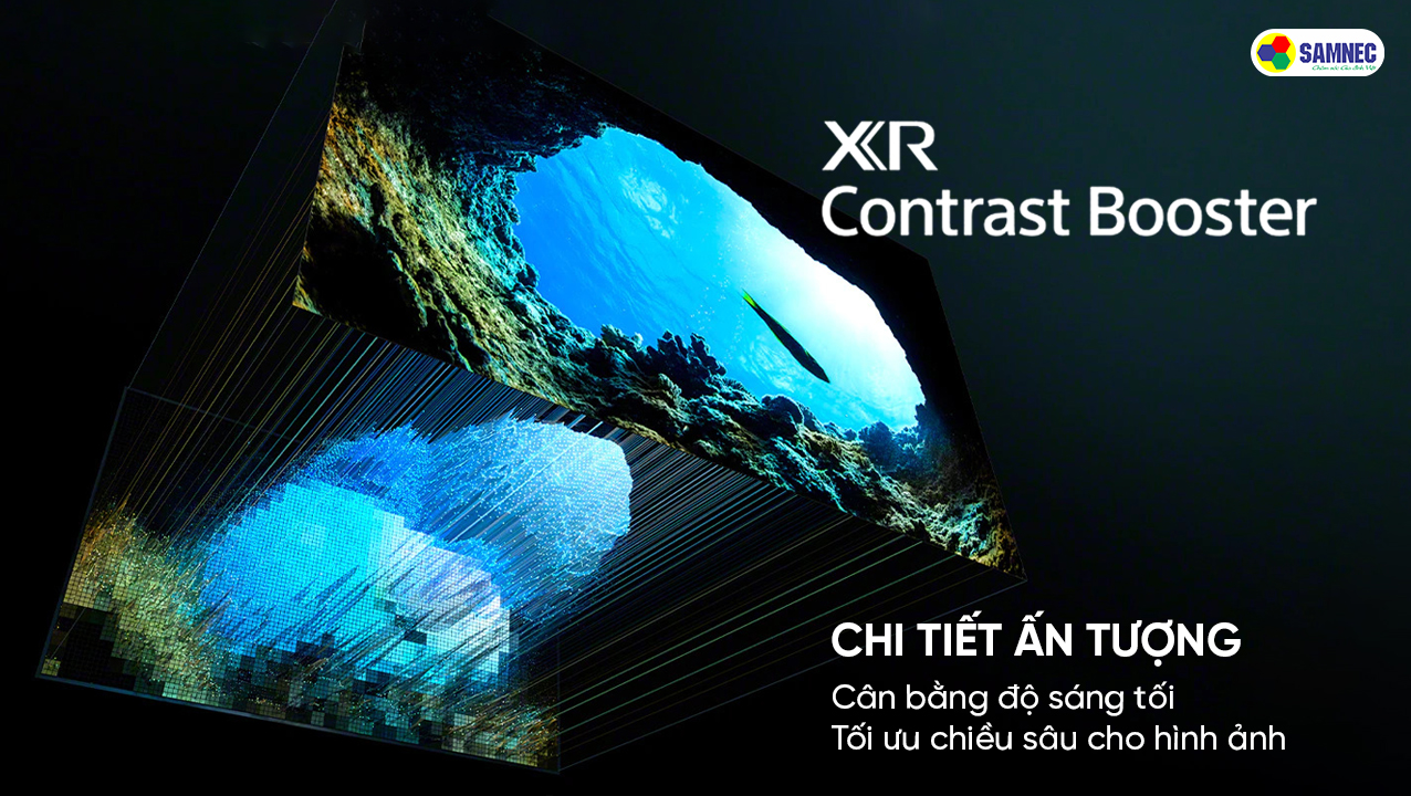 Công nghệ XR Contrast Booster trên tivi Sony