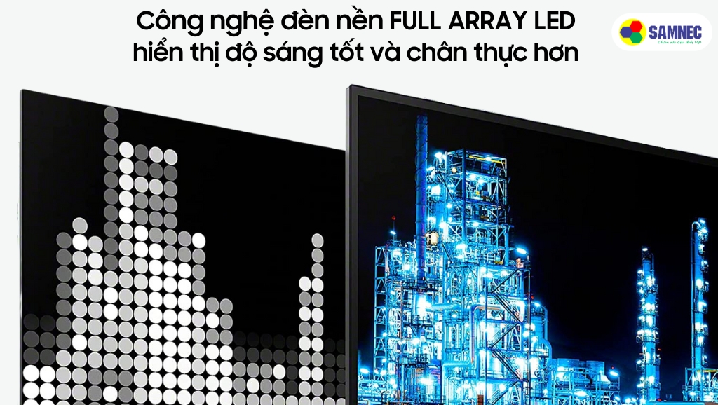 Công nghệ đèn nền Full Aray led trên tivi Sony