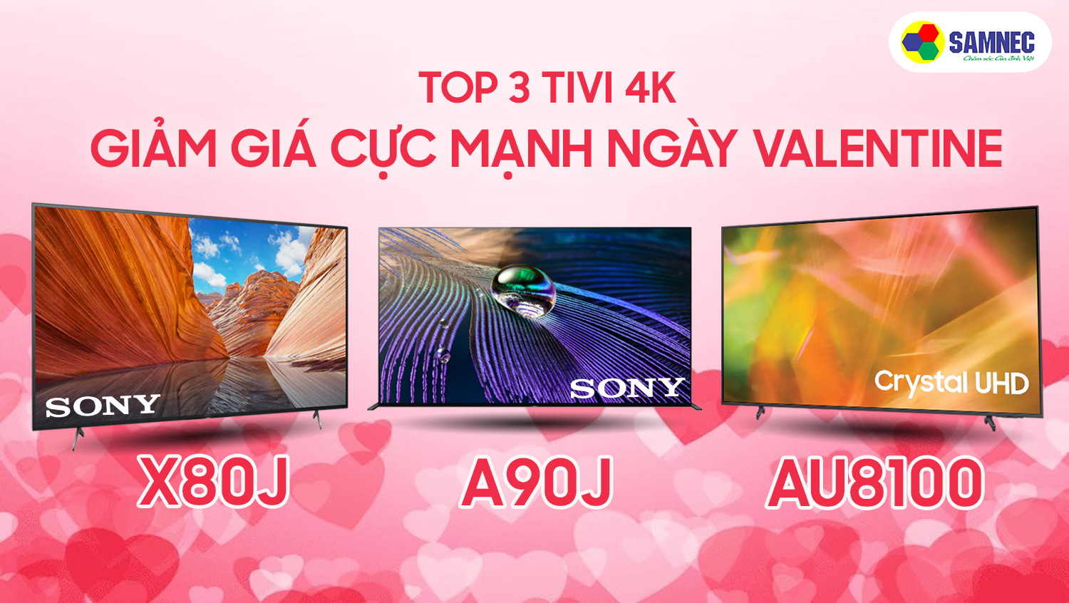 Top 3 tivi giảm giá cực mạnh
