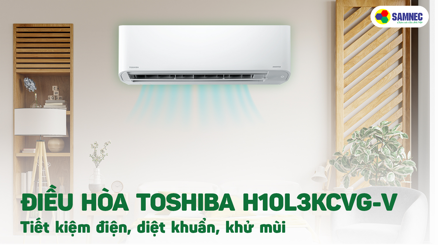 Điều hòa Toshiba H10L3KCVG-V công suất 9000 BTU