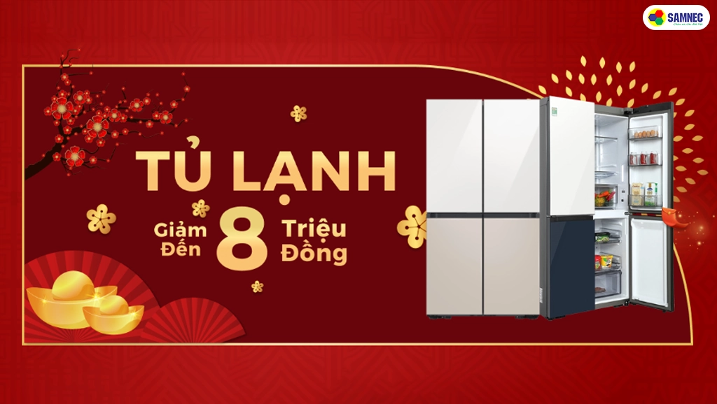 11 tháng 1 sale sập sàn giảm giá khuyến mãi tủ lạnh