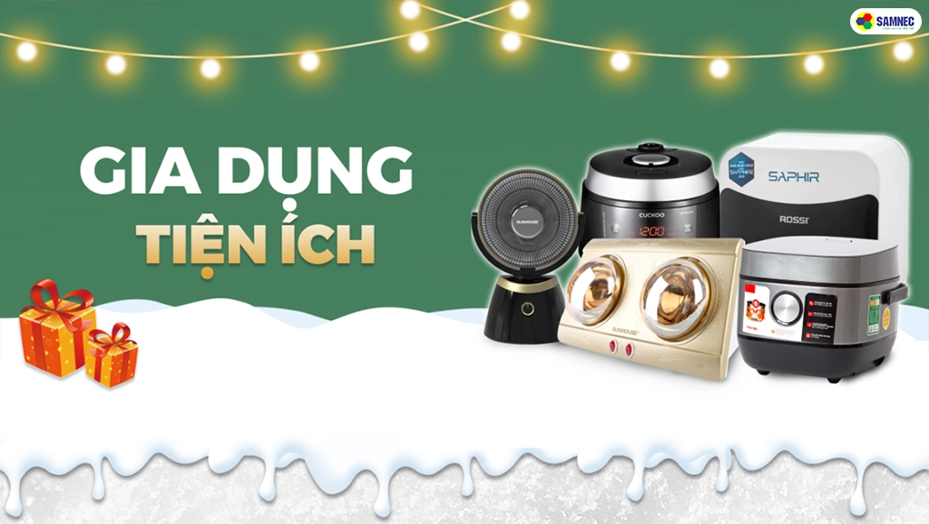 khuyến mại ngày đôi 12 tháng 12 siêu sale giảm giá gia dụng 