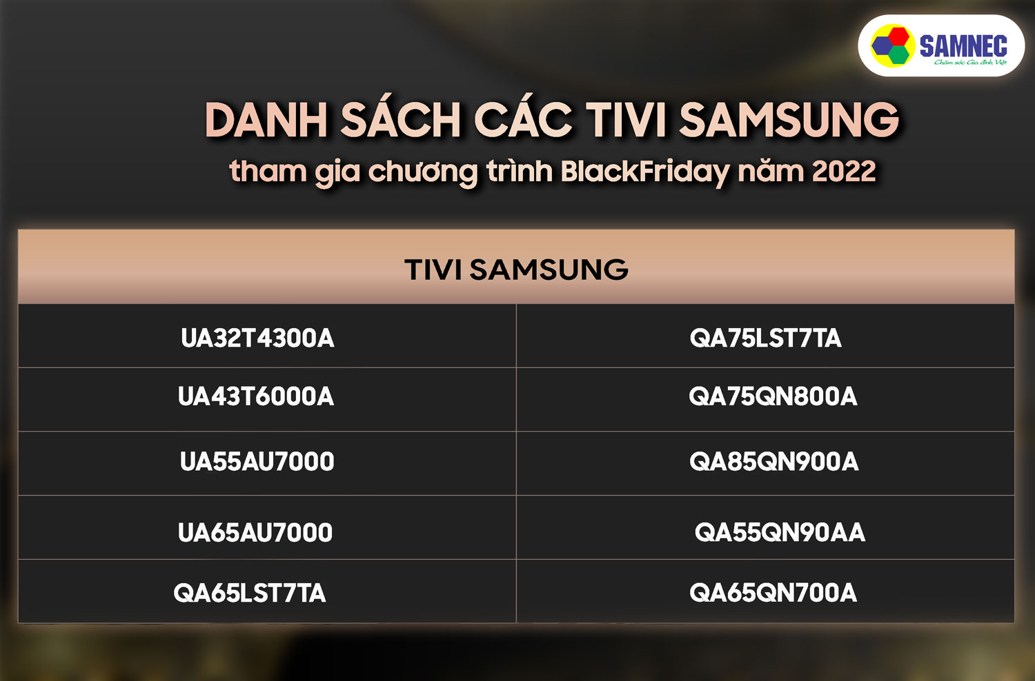 Tivi Samsung giảm giá