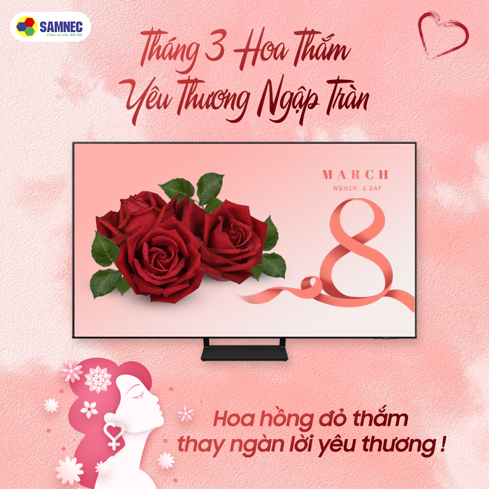 Chương trình tặng hoa mùng 8 tháng 3 khi mua hàng