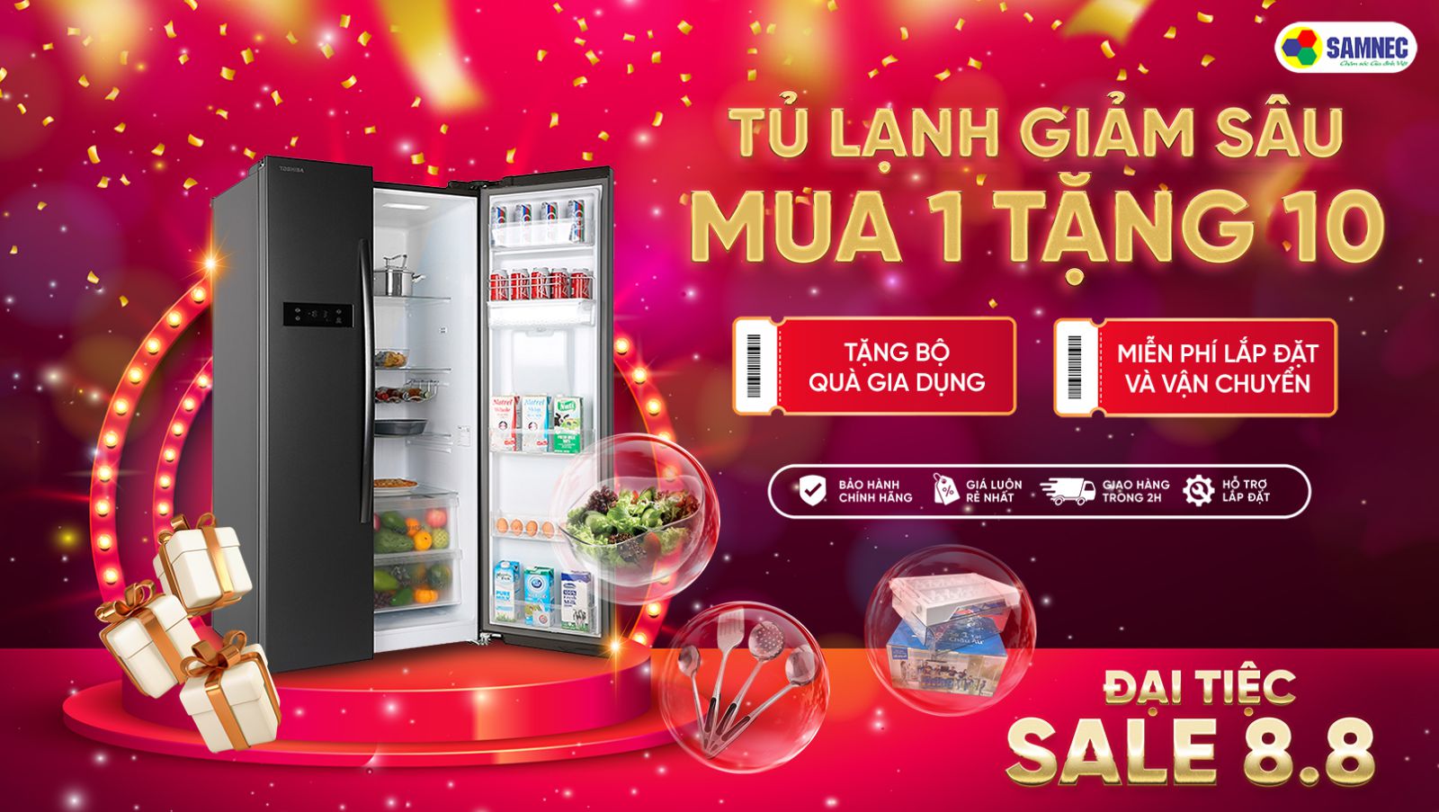 Đại tiệc sale điều hòa - mua 1 tặng 10