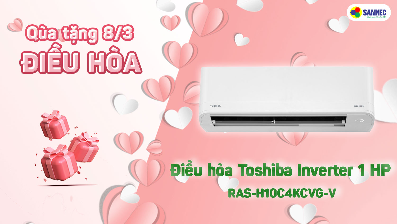 Khuyến mại 8/3 điều hòa