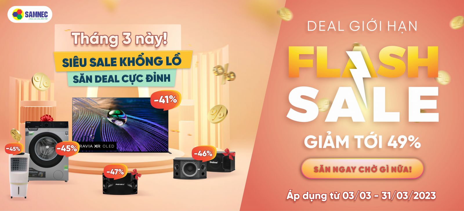 Khuyen mai flash sale