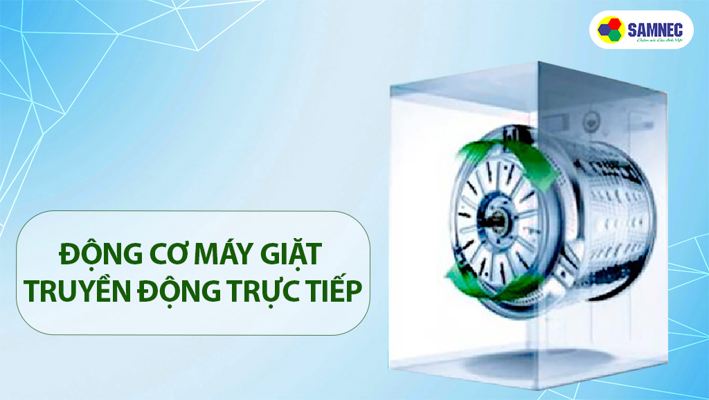 Động cơ của máy giặt truyền động trực tiếp