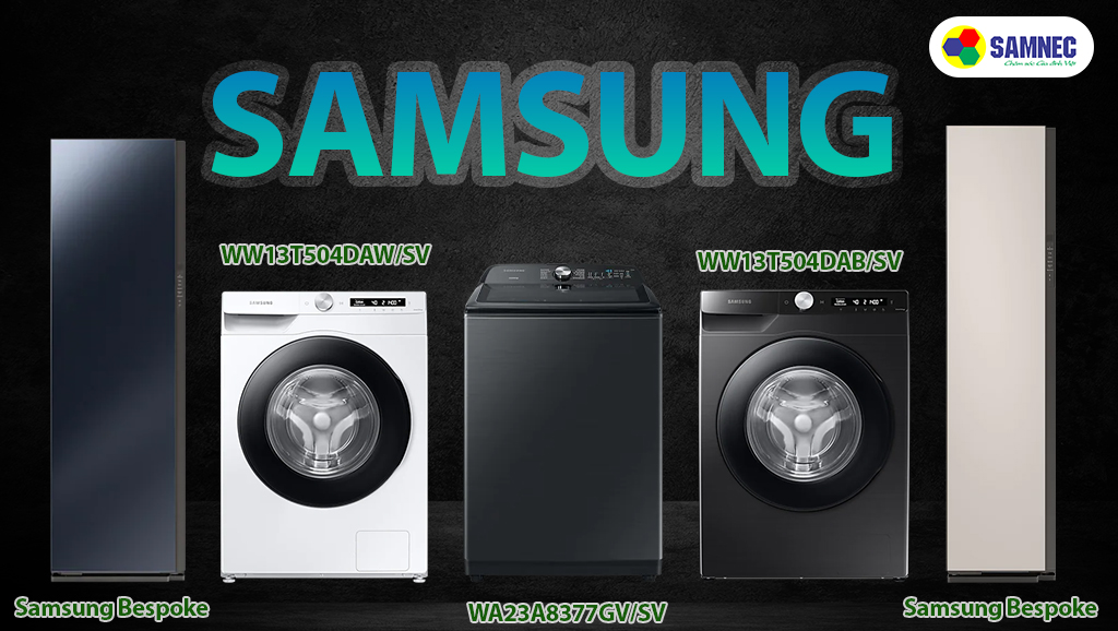 các dòng máy giặt samsung trên thị trường