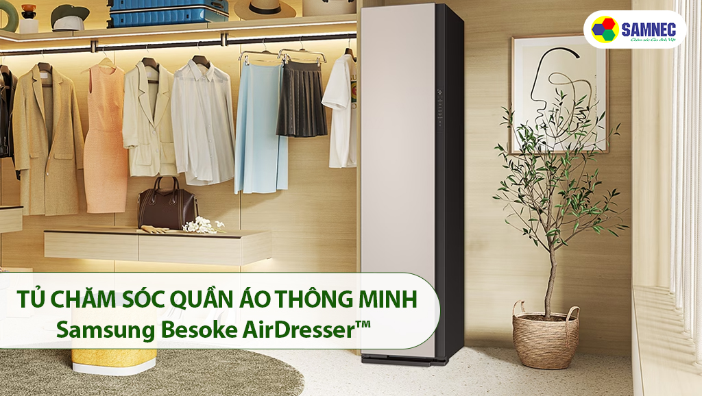 Tủ chăm sóc quần áo thông minh Samsung